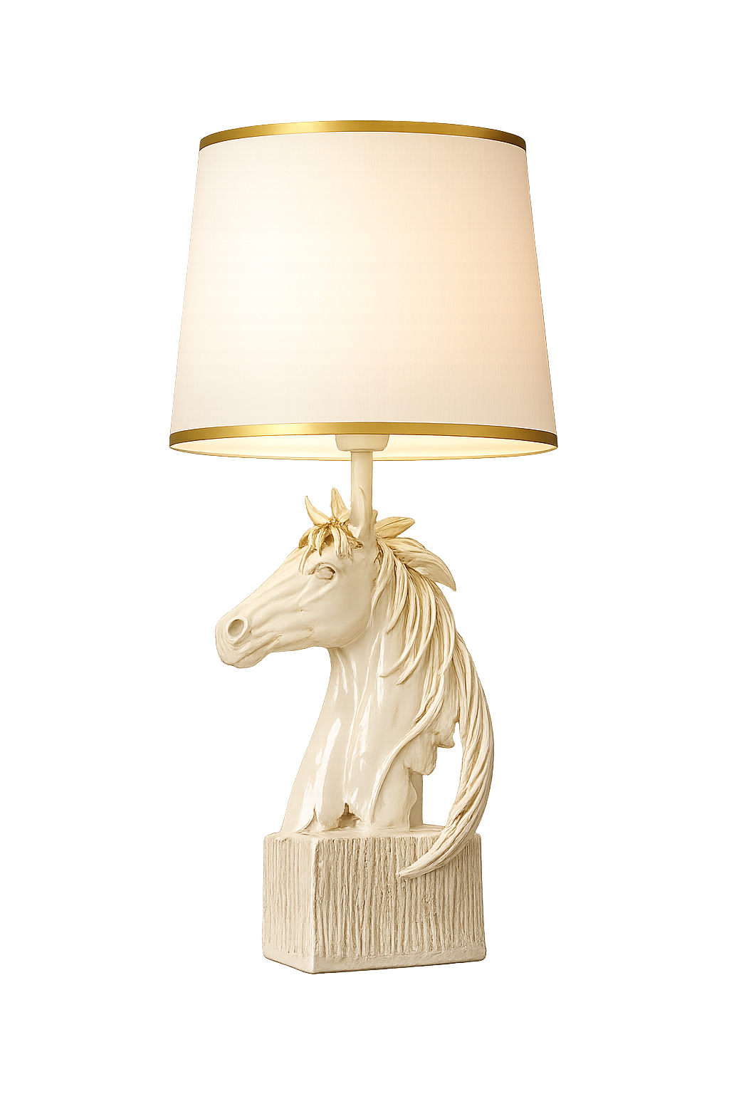 Luxury Horse Head Table Lamp | Modern Decorative Bedside Lamp | Premium Home Décor Lighting