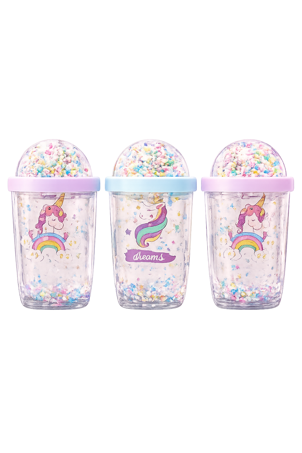 Unicorn Dreams Double-Walled Water Thermos – Cute Spill-Proof Sipper for Kids