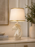 Luxury Horse Head Table Lamp | Modern Decorative Bedside Lamp | Premium Home Décor Lighting