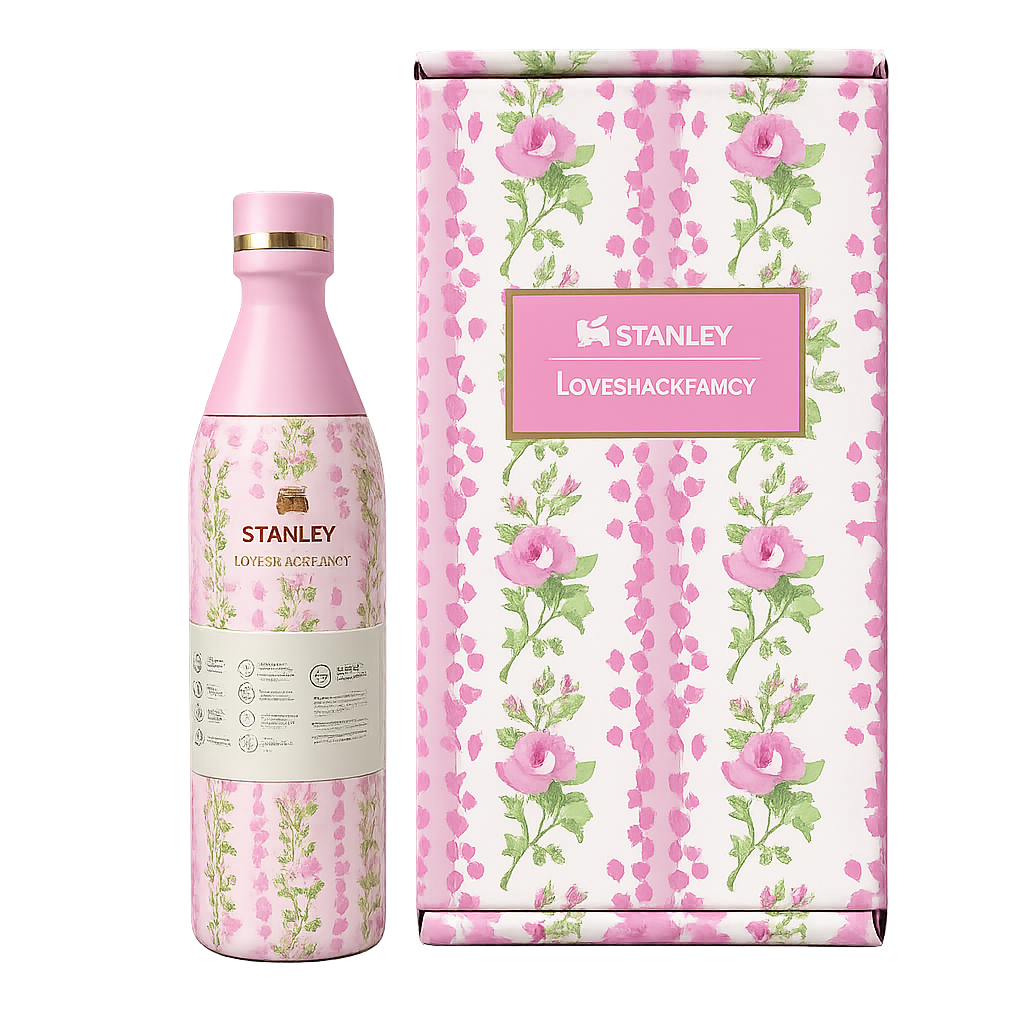 Stanley x LoveShackFancy Aerolight Transit Mug (16oz) – Limited Edition Floral Mix Colors Collection