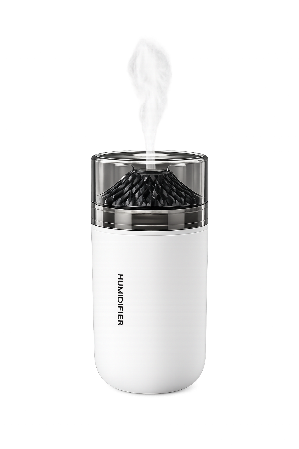 Volcano Mist Aroma Diffuser & Cool Mist Humidifier | USB Ultrasonic Essential Oil Diffuser with Ambient LED Light