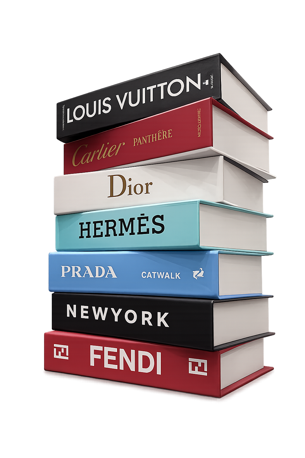Luxury Decorative Dummy Storage Books – Designer Fashion Book Boxes for Home & Office Décor