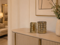 Luxury Gold Crystal Dustbin Stand Set – Modern Decorative Metal Waste Bin for Home & Office