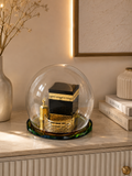 Luxury Kaaba Crystal Dome Decorative Showpiece – Premium Islamic Home Décor