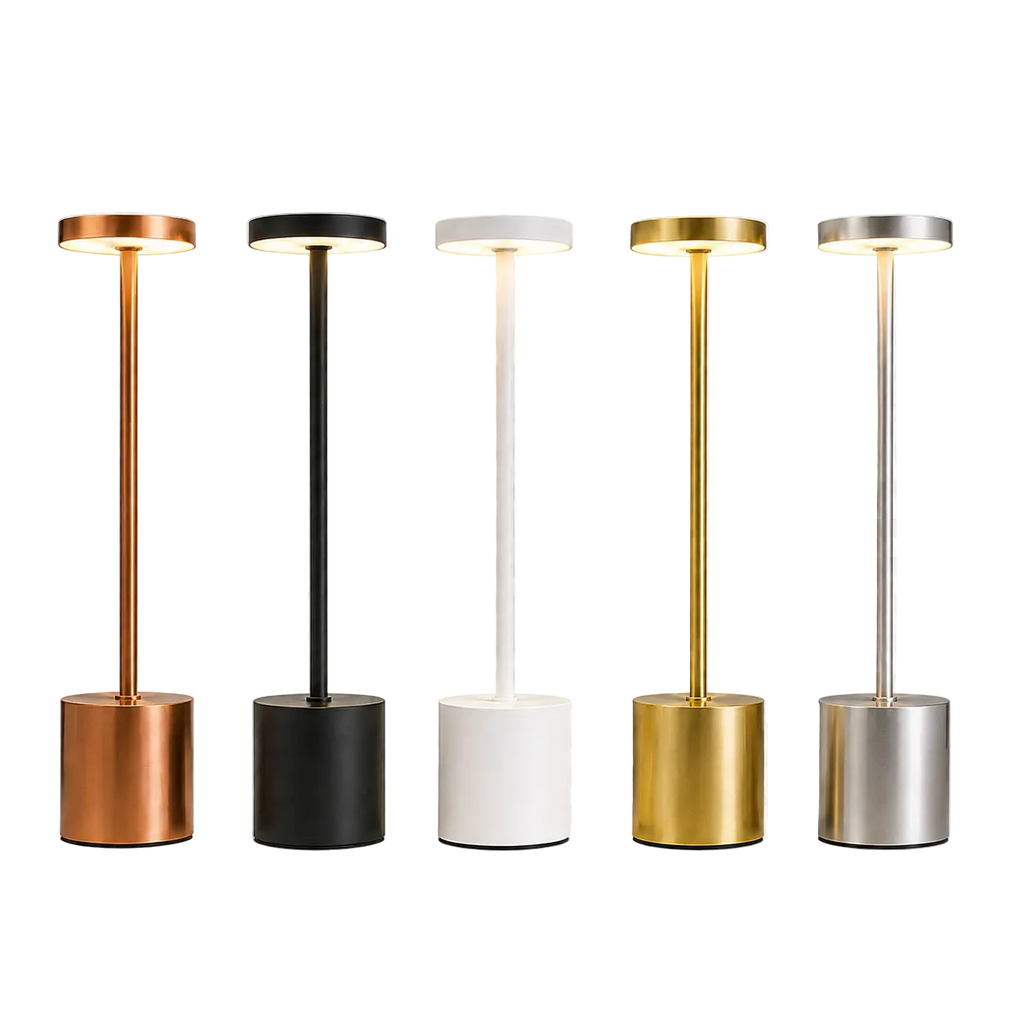 Modern Rechargeable LED Table Lamp – Minimalist Cordless Touch Lamp