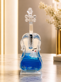 Violin Shaped Liquid Wave Paperweight