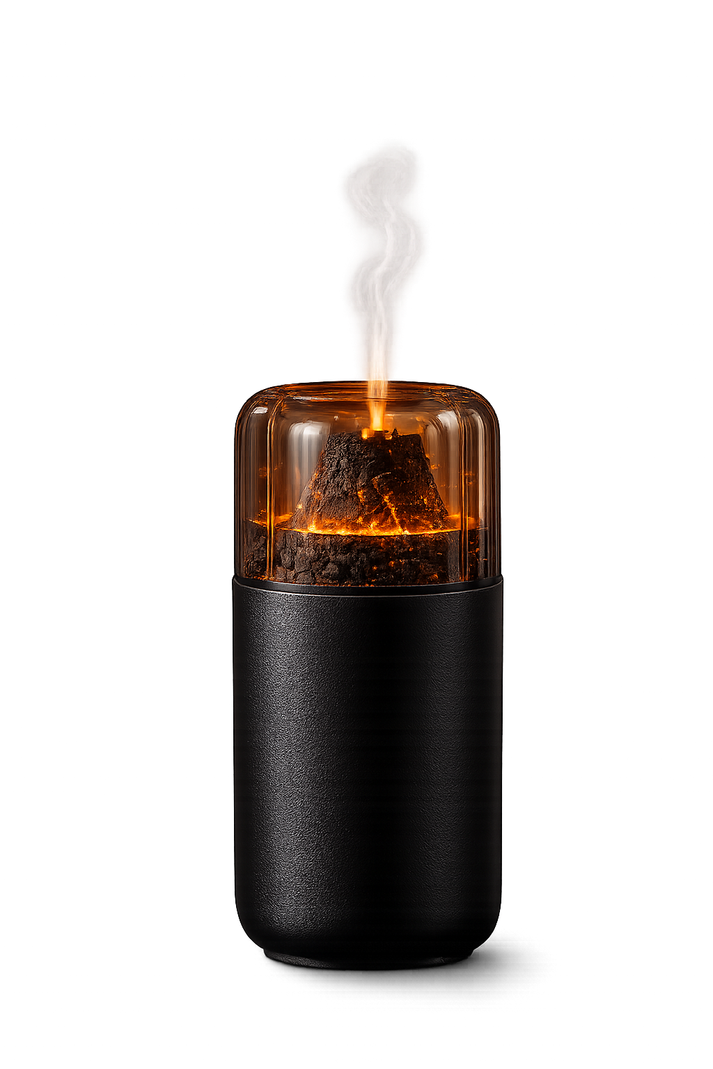 Volcanic Flame Aroma Diffuser Humidifier with LED Fire Effect | Ultrasonic Essential Oil Diffuser | USB Home Fragrance Diffuser