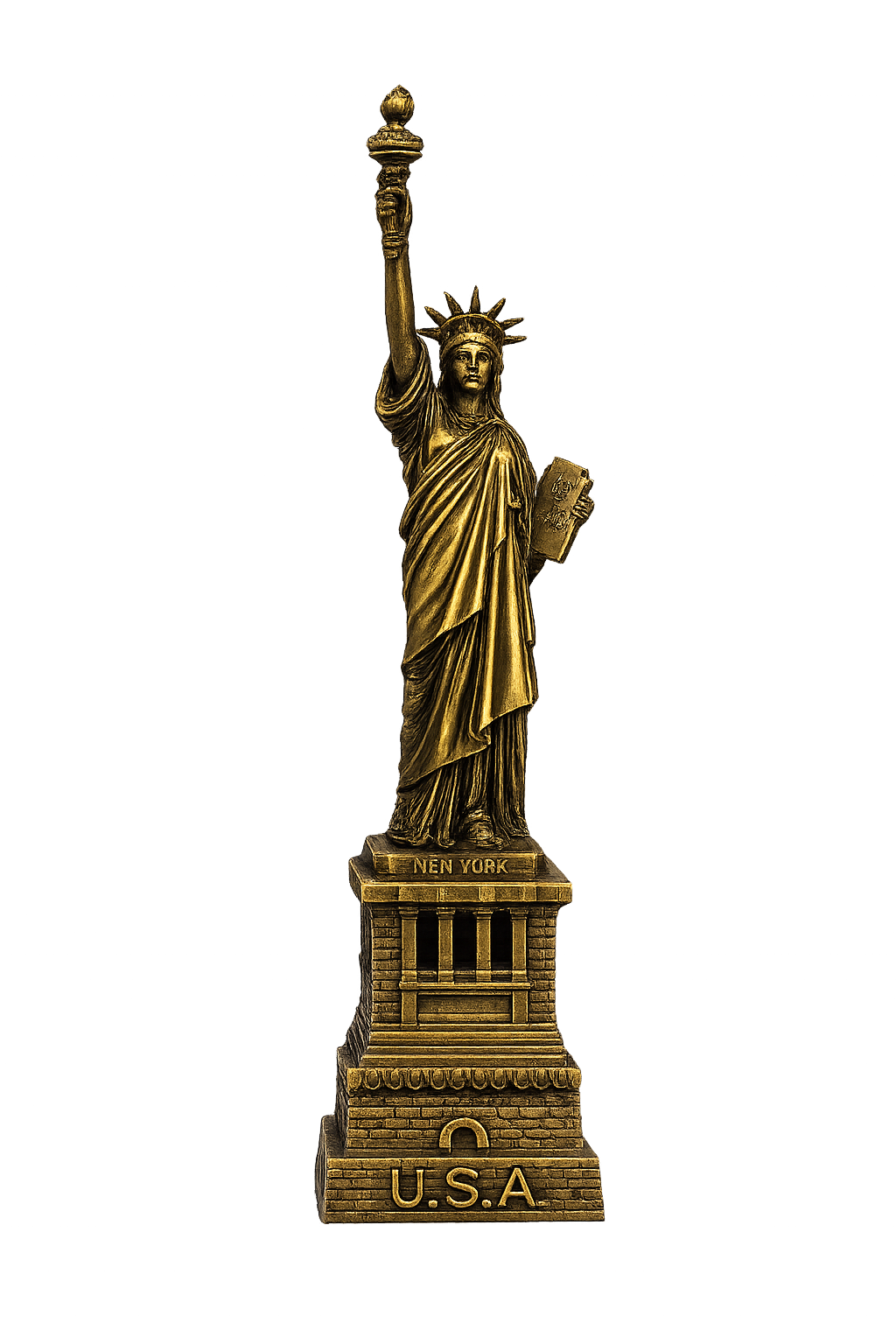 Statue of Liberty Decorative Showpiece | Premium Metal Landmark Home Décor