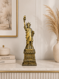 Statue of Liberty Sculpture | Gold Resin Liberty Statue | Luxury Home & Office Decor