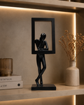 Artistic Framed Human Sculpture | Premium Decorative Showpiece