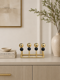 Luxury 4-Arm Gold Candle Holder | Modern Decorative Taper Candle Stand