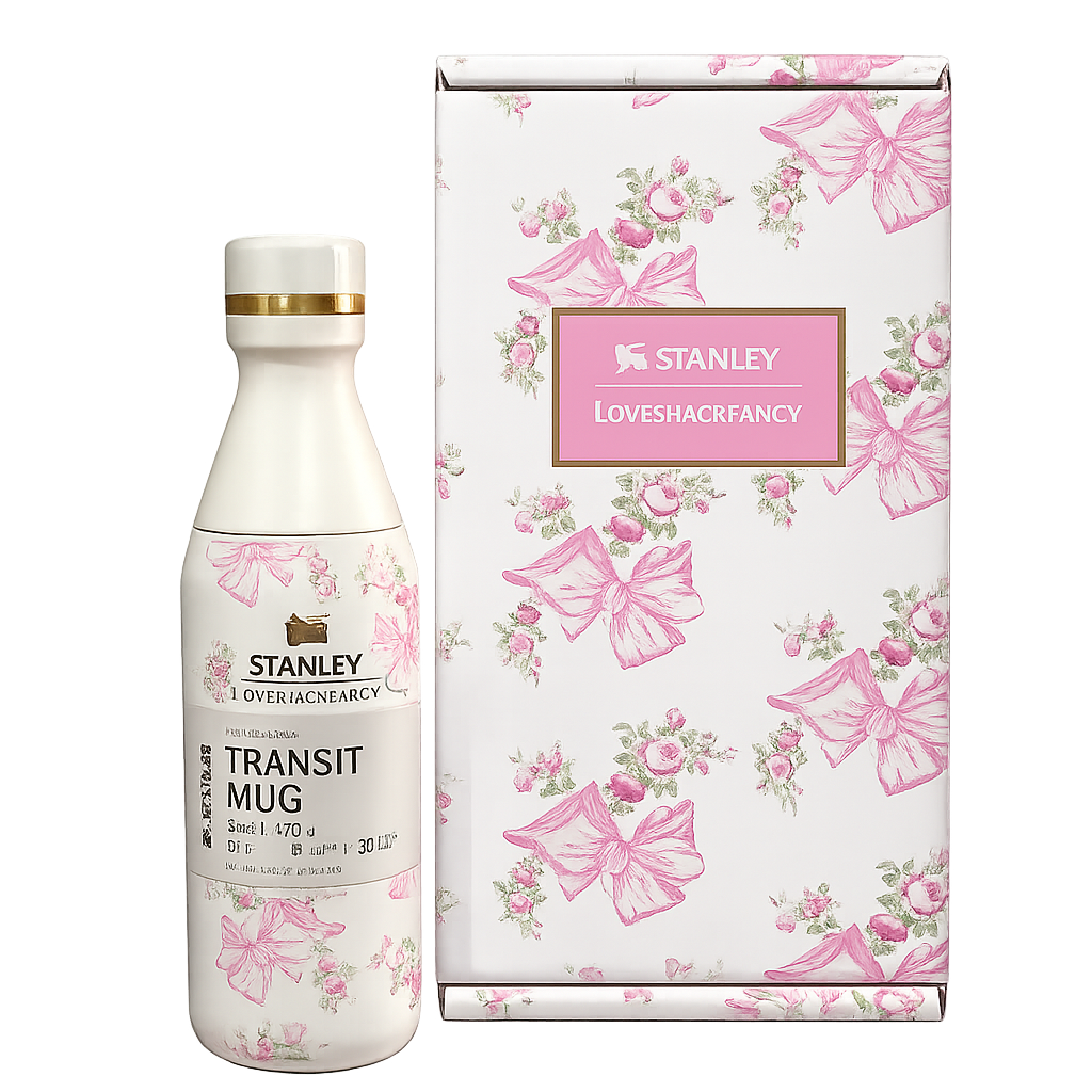 Stanley x LoveShackFancy Aerolight Transit Mug (16oz) – Limited Edition Floral Mix Colors Collection